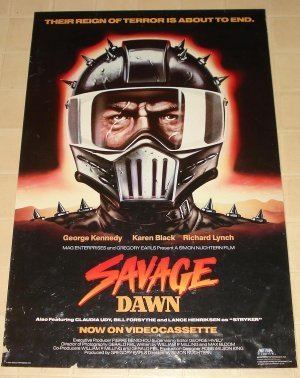 Savage Dawn Dawn movie poster 24x36 rolled George Kennedy Karen Black