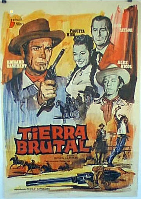 Savage Guns (1961 film) TIERRA BRUTAL MOVIE POSTER SAVAGE GUNS MOVIE POSTER