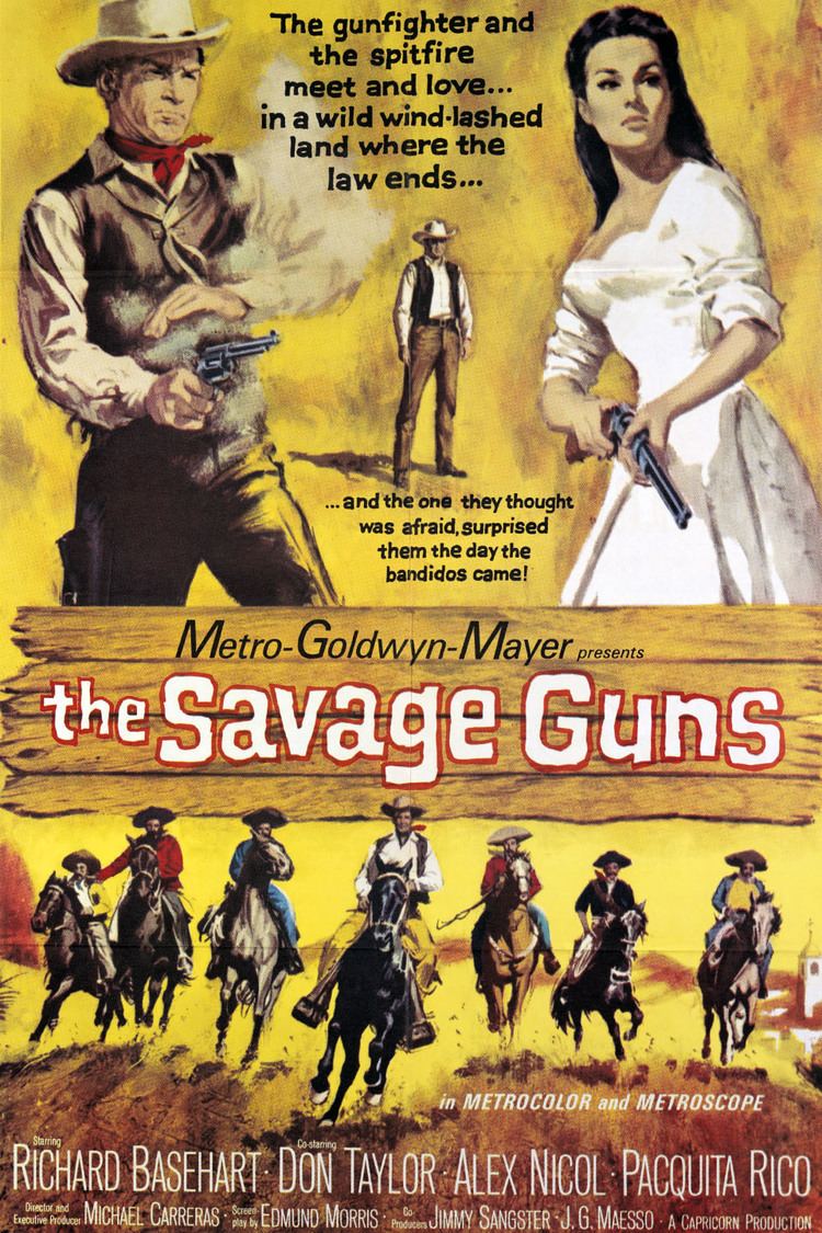 Savage Guns (1961 film) wwwgstaticcomtvthumbmovieposters3304p3304p