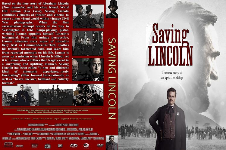 Saving Lincoln Saving Lincoln 2013 WS R0 Custom Movie DVD front DVD Cover