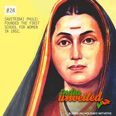 Savitri Bai Phule Savitribai Phule was the first female teacher of the first