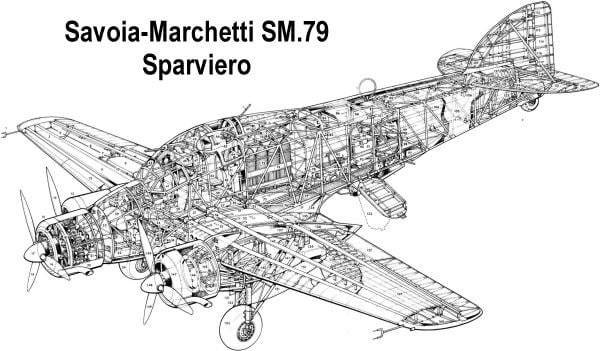 Savoia-Marchetti SM.79 SavoiaMarchetti SM79 39Sparviero39