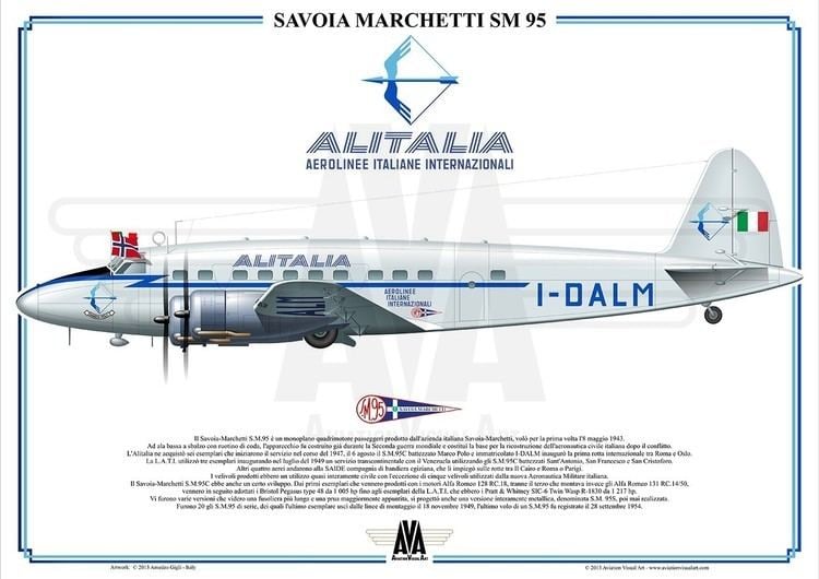 Savoia-Marchetti SM.95 Savoia Marchetti SM95