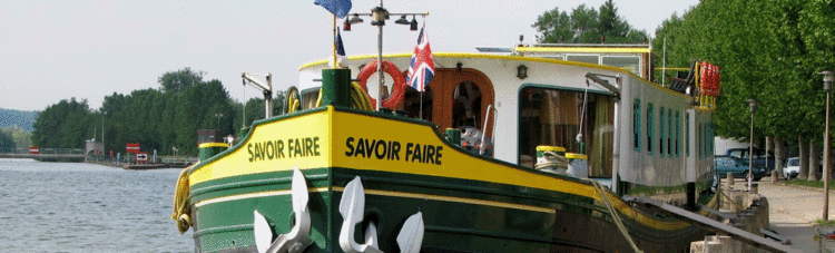 Savoir Faire (barge) Savoir Faire Hotel Barge Cruises in Northern France and Champagne