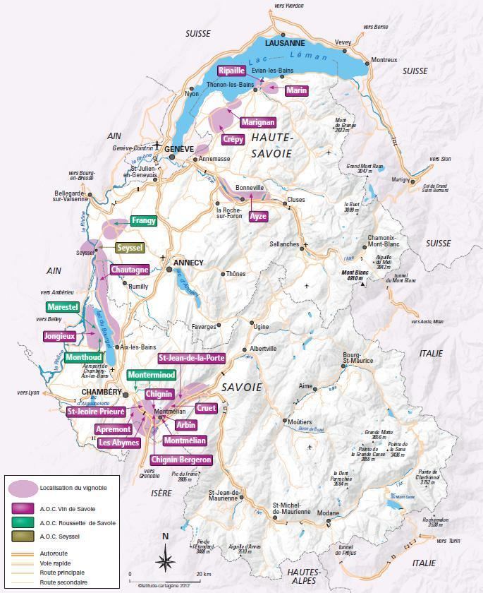 Savoy wine Savoie Wines escape from the ski slopes Savoie MontBlanc Alps