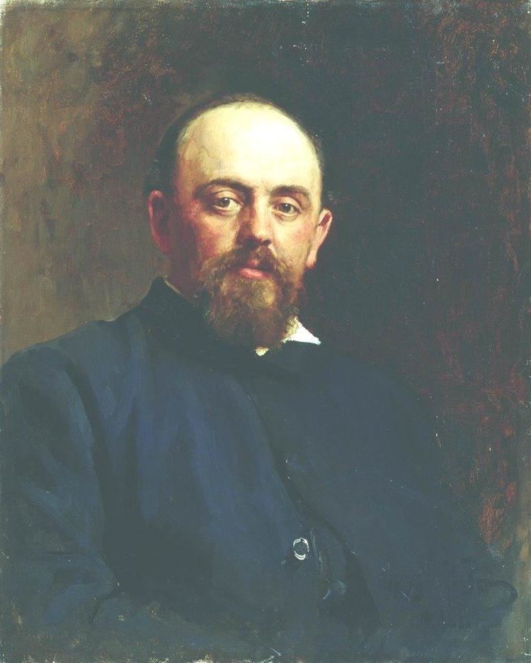 Savva Mamontov Portrait of railroad tycoon and patron of the arts Savva