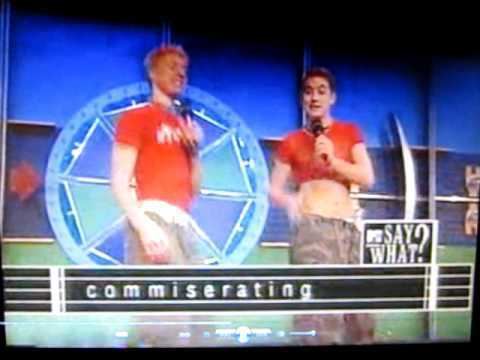 Say What? Karaoke Boomer and Ryan on MTV39s Say What Karaoke 2000 1st round YouTube