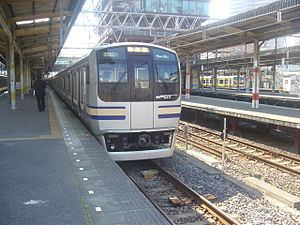 Sōbu Line (Rapid) httpsuploadwikimediaorgwikipediacommonsthu