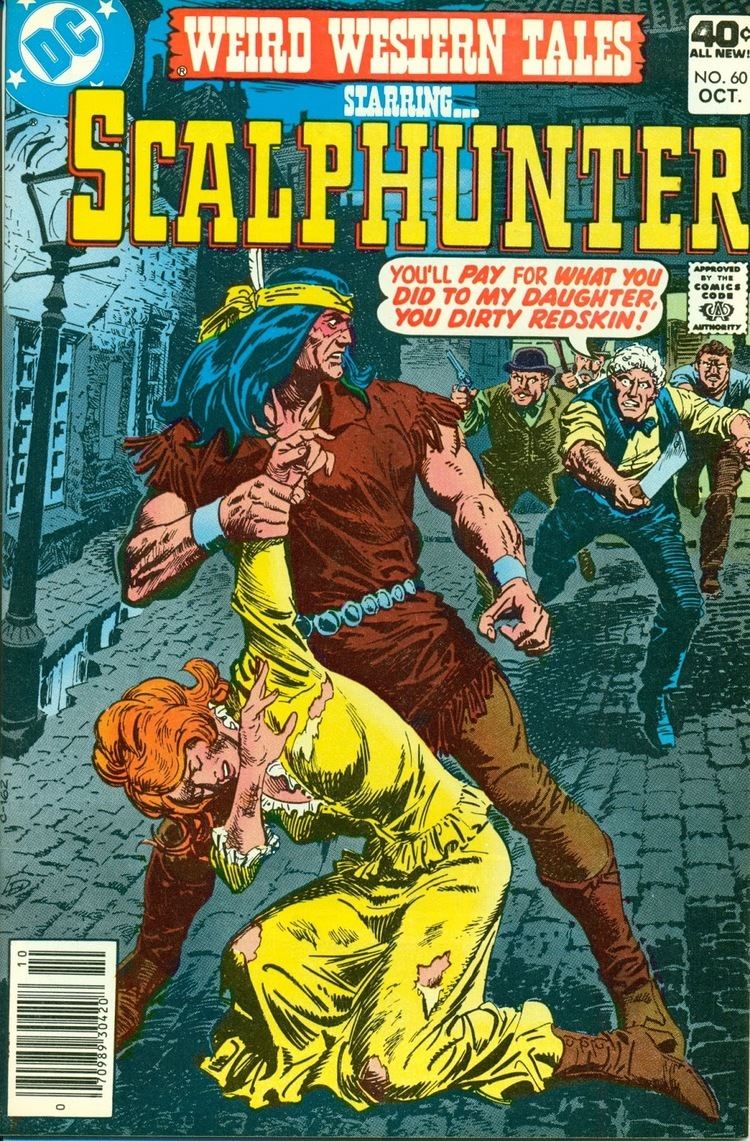 Scalphunter (DC Comics) Western Fictioneers Western Comics Focus SCALPHUNTER