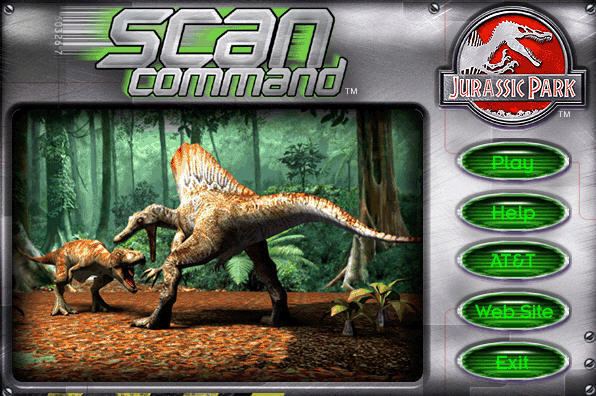 Scan Command: Jurassic Park Scan Command Jurassic Park Screenshots for Windows MobyGames