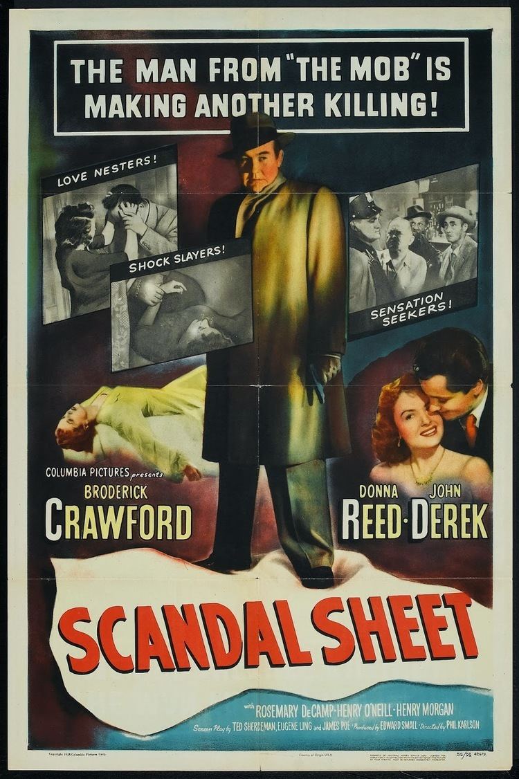 Scandal Sheet (1952 film) The Girl with the White Parasol Movie Review Scandal Sheet