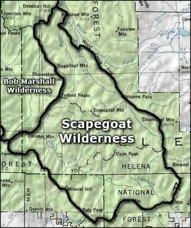 Scapegoat Wilderness Scapegoat Wilderness Montana National Wilderness Areas