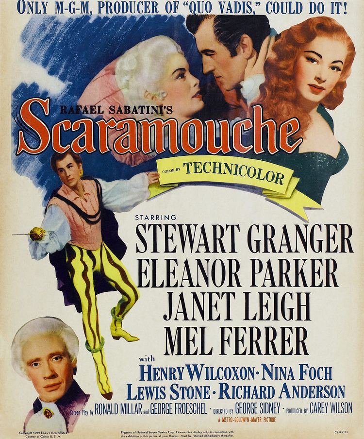 Scaramouche (1952 film) Scaramouche