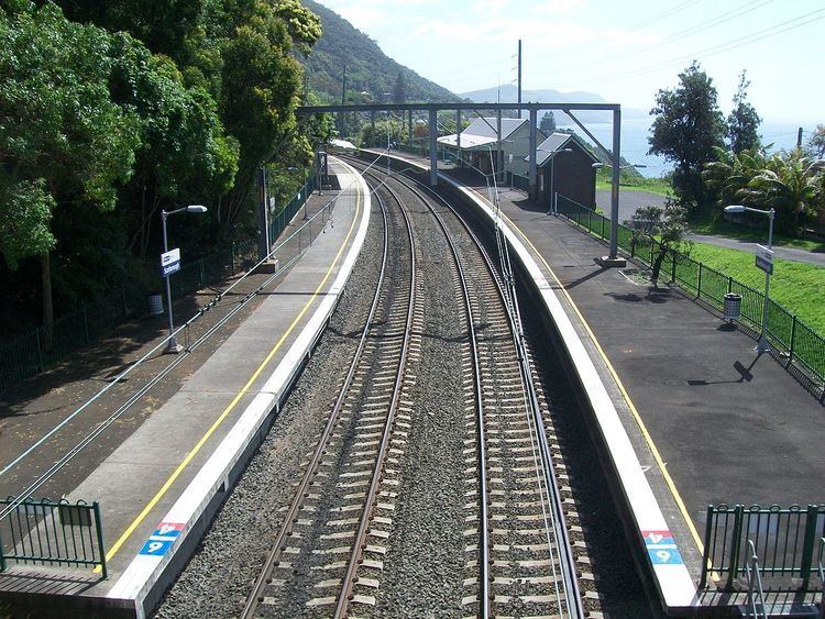 Scarborough railway station, New South Wales