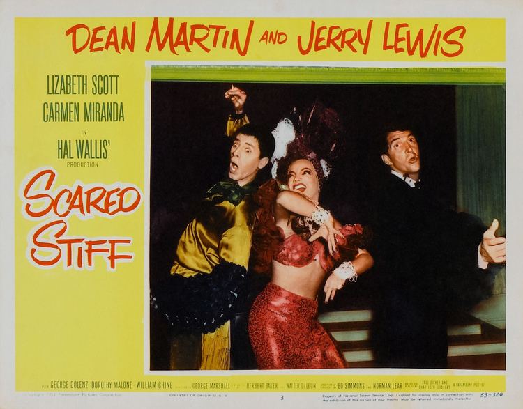 Scared Stiff (1953 film) Scared Stiff 1953