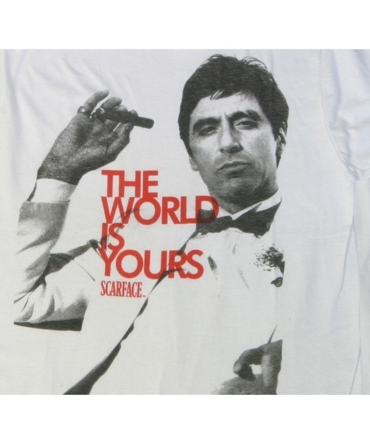 scarface the world is yours poster