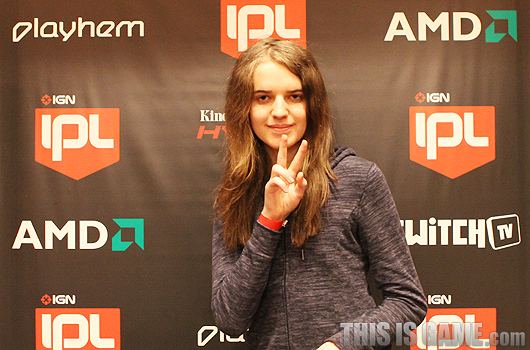 Scarlett (StarCraft II player) Interview 2012 IPL4 Scarlett