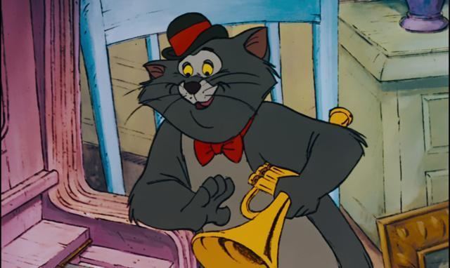 Scat Cats movie scenes Georges Hautecourt and Uncle Waldo and Scat Cat from The AristoCats 1970 It s not a great movie and there really are no consistent sidekicks 