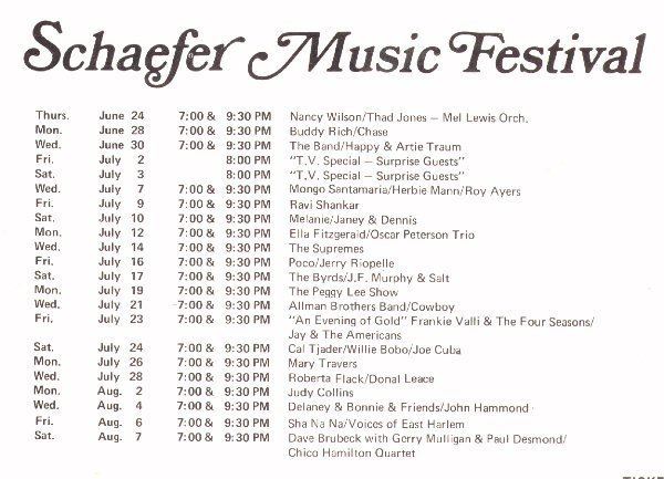 Schaefer Music Festival Schaefer Music Festival