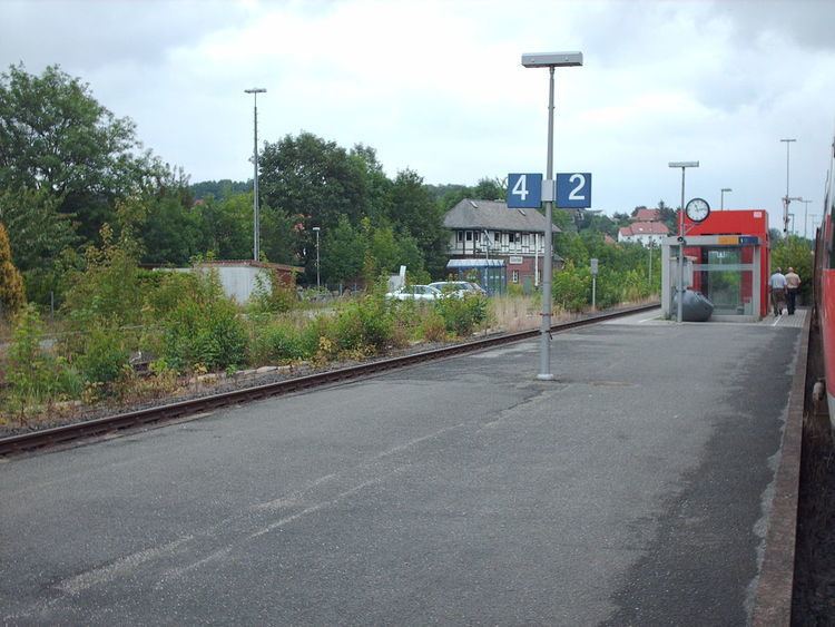 Scherfede station
