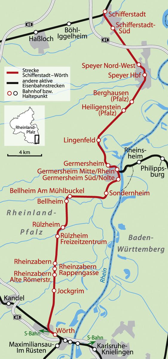 Schifferstadt–Wörth railway