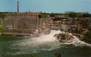 Schoellkopf Power Station Schoellkopf Power Plant destroyed Niagara Falls New York