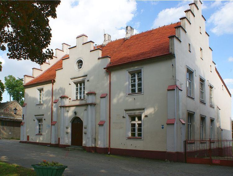 School building at Castle Street in Miloslaw