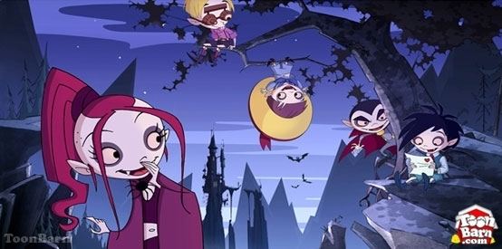 School For Little Vampires. Originally in German. Dubbed in English &  Italian.