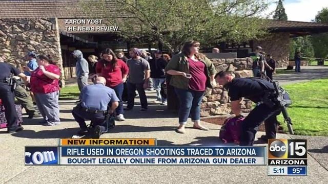 School shooting Oregon school shooting update Gunman bought rifle online from