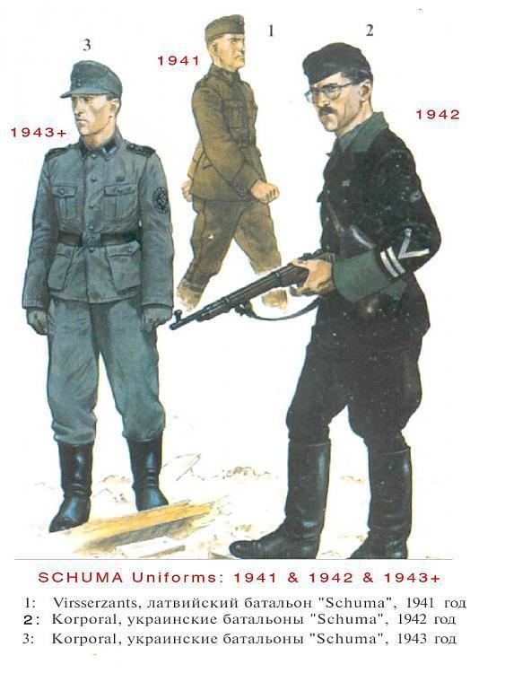 Schutzmannschaft Schuma Cloth insignia Uniforms Schuma Items Page 2
