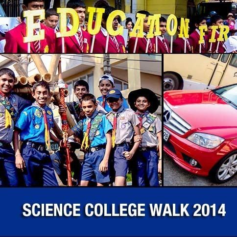 Science College, Mount Lavinia Science College Walk 2014
