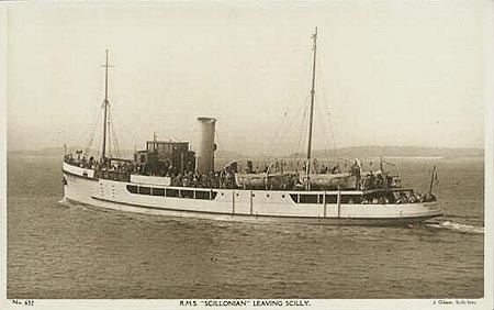 Scillonian (1955) Isles of Scilly SS Co Ferry Photographs Ferry Postcards