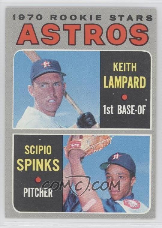 Scipio Spinks 1970 Topps 492 Keith Lampard Scipio Spinks COMC Card