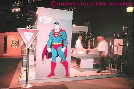 SciTrek Superman exhibit SciTrek Museum Atlanta Georgia Stock Photo 11627