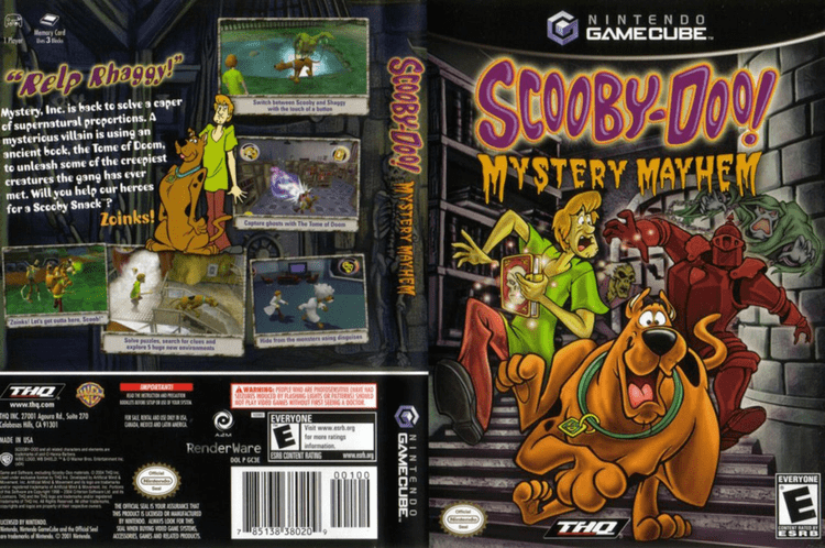 Scooby-Doo! Mystery Mayhem artgametdbcomwiicoverfullHQUSGC3E78png