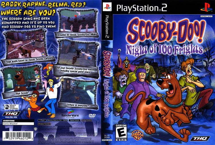 Scooby-Doo! Night of 100 Frights ScoobyDoo Night of 100 Frights Cover Download Sony Playstation 2