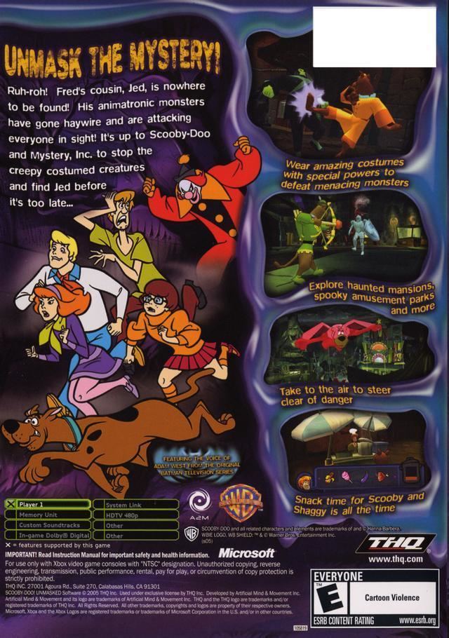 Scooby-Doo! Unmasked ScoobyDoo Unmasked Box Shot for Xbox GameFAQs