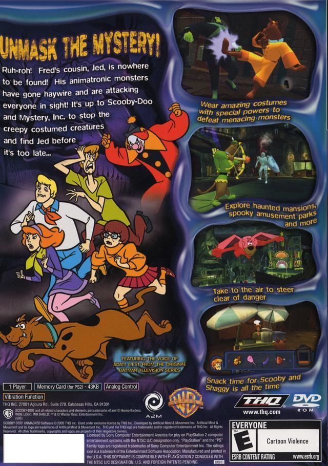 Scooby-Doo! Unmasked ScoobyDoo Unmasked Box Shot for PlayStation 2 GameFAQs