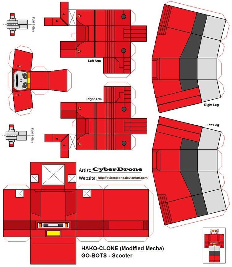 Scooter (Gobots) Hako Clone Scooter 39GoBots39 by CyberDrone on DeviantArt