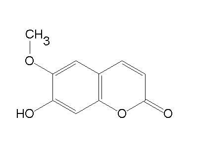 Scopoletin Scopoletin C10H8O4 ChemSynthesis