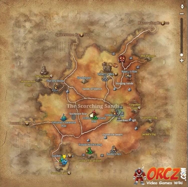 Scorching Sands Blade and Soul The Scorching Sands Map Orczcom The Video