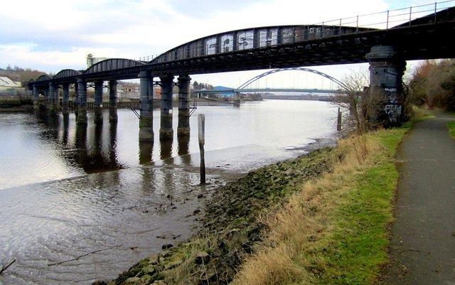 Scotswood Railway Bridge Scotswood Railway Bridge Andrew Curtis ccbysa20 Geograph