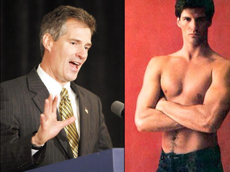 Scott Brown (politician) New Mass senator Scott Brown says nude Cosmo photos helped get him