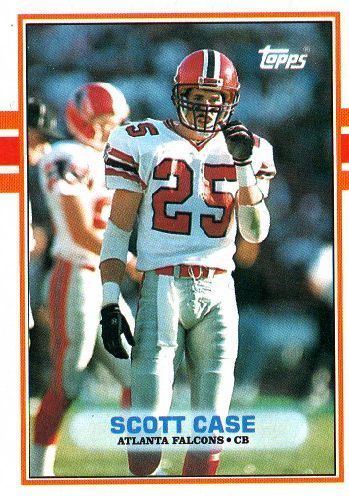 Scott Case (American football) ATLANTA FALCONS Scott Case 339 ROOKIE CARD TOPPS 1989 NFL American