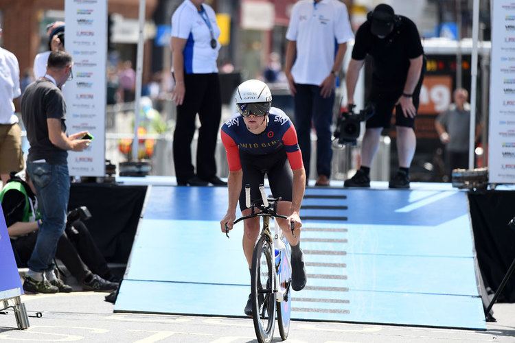 Scott Davies (cyclist) Scott Davies wins British under23 mens time trial for third time