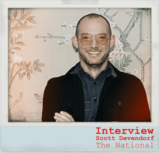 Scott Devendorf Sixeyes Interview The National39s Scott Devendorf