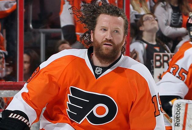 Scott Hartnell Flyers trade Hartnell to Blue Jackets for Umberger and