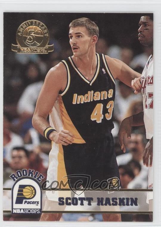 Scott Haskin 199394 NBA Hoops Base 5th Anniversary 346 Scott Haskin