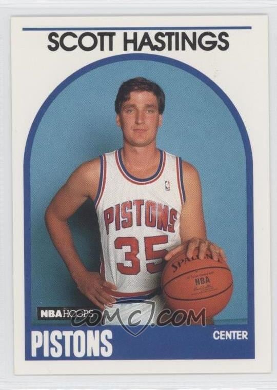 Scott Hastings (basketball) 198990 NBA Hoops Base 317 Scott Hastings COMC Card Marketplace