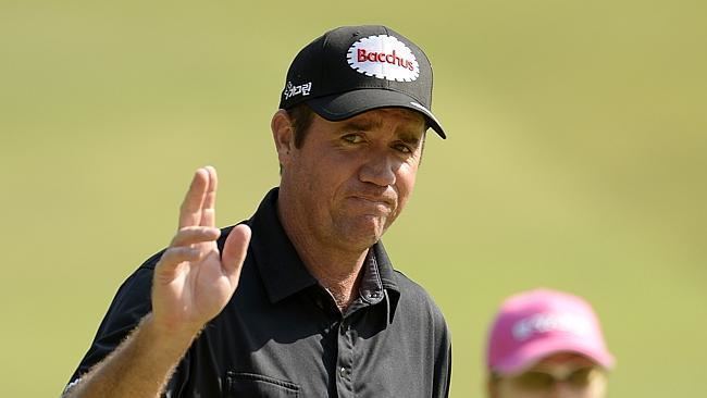 Scott Hend Aussie golfer Scott Hend three off the lead in Maekyung